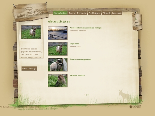 Mini Zoo Dobuļi, ZS